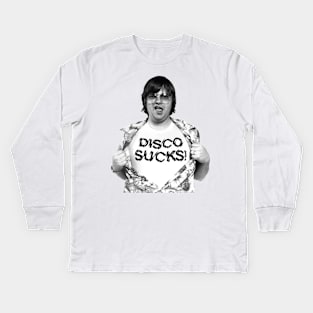 Steve Dahl: Disco Sucks Kids Long Sleeve T-Shirt